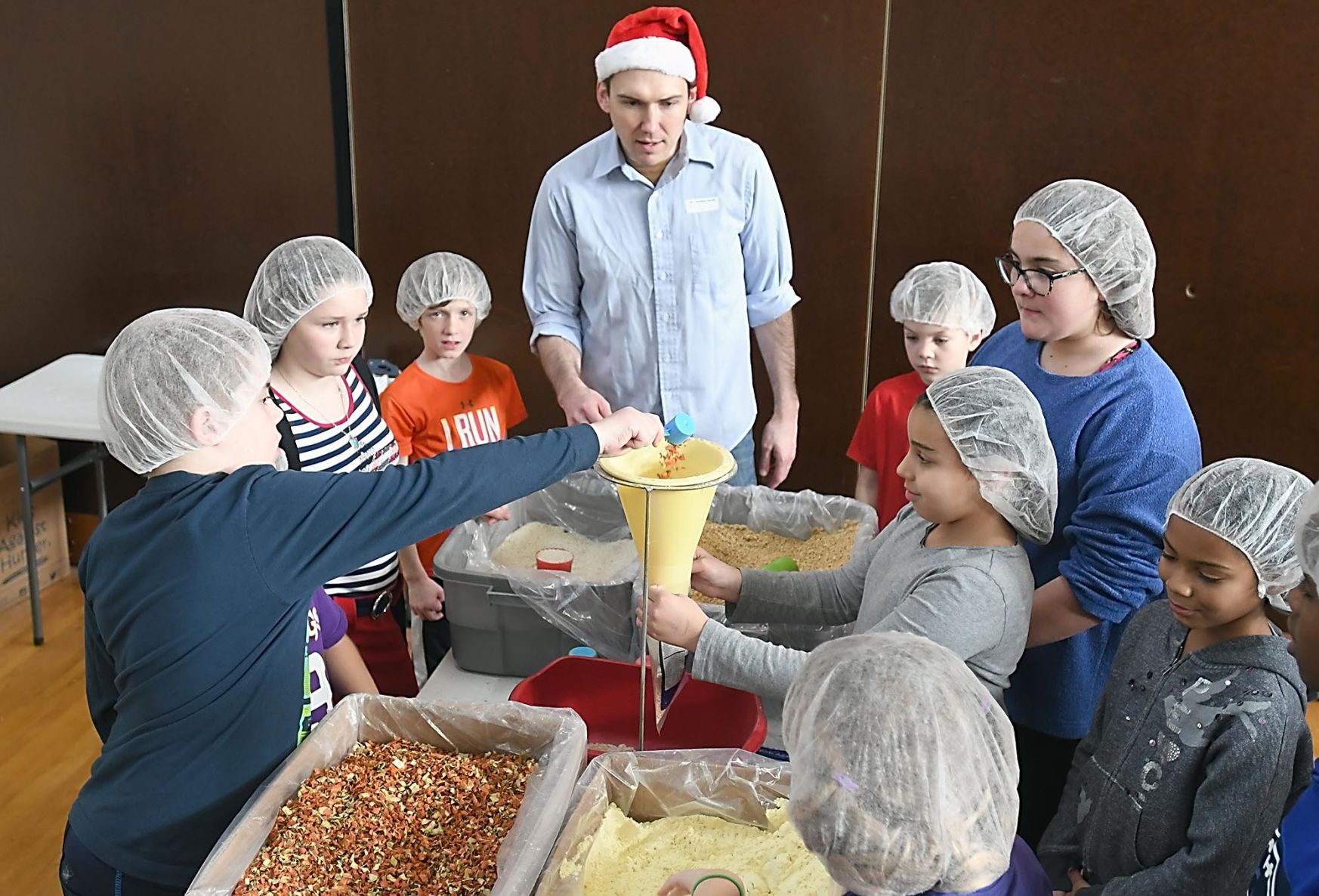 Kids Against Hunger at Monroe 1